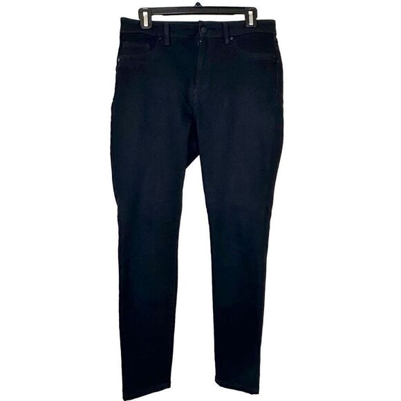 D.Jeans Zip Fly Mid Rise Skinny Denim Stretch Jeans Black Size 10 - Picture 2 of 6